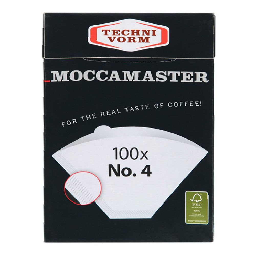 Moccamaster Kaffeefilter weiß No4
